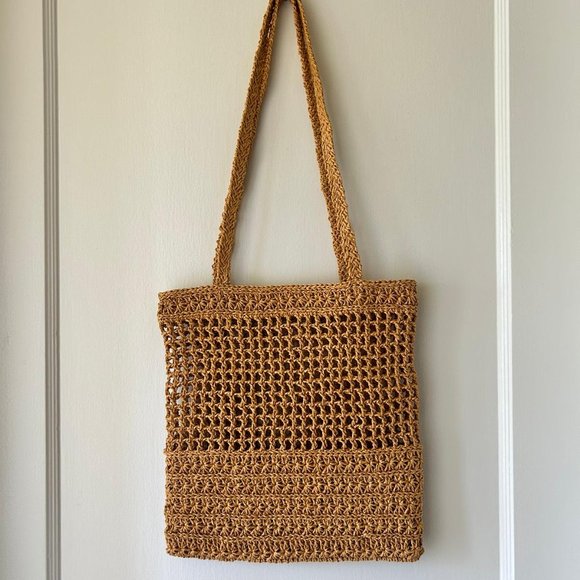 Hand Crafted Handbags - Handmade Crochet Tote Bag